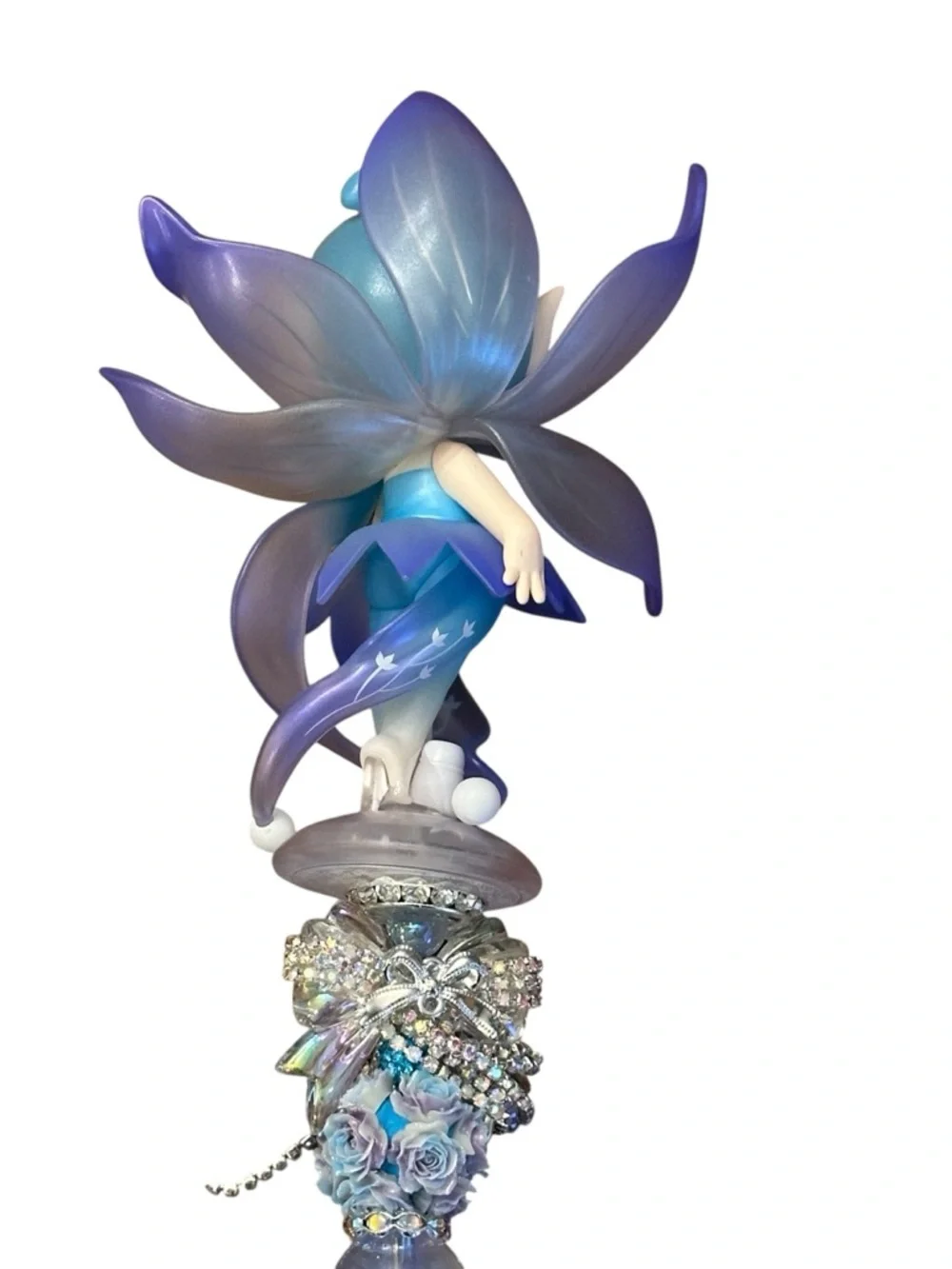 Gorgeous Hand Crafted Pen with an Authentic Suri Fairy as the Focal